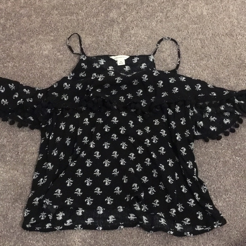 Off the shoulder Aeropostale shirt
